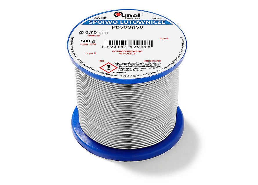 Pb50Sn50 SW26 - 0,7mm - 500g
