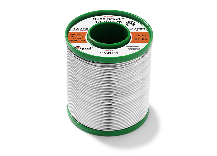 Sn99,3Cu0,7 1.1.3 - 0,7mm - 1000g